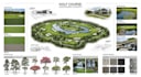 design a professional golf course layout, master plan, landscape architecture