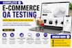ecommerce website qa testing,review,shopify app or website testing user testing