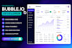 do bubble developer bubble mvp, ai saas app, crm, bubble website ai automation