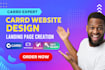 design carrd website carrd landing page website designer