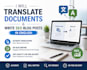 translate documents and write SEO blog posts in english