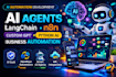 develop ai agents, langchain, n8n automation, ai saas, python ai automation app