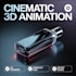 create cinematic 3d product animation videos that increase conversions