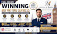 write winning bid writing services UK proposal method statement, tend docuement