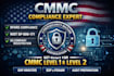 write cybersecurity compliance content itar nist, cmmc, cui