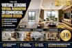 do virtual staging, virtual renovation service, 3d commercial, interior design