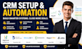 setup gohighlevel microsoft dynamics 365 bitrix24 vendasta espocrm attio