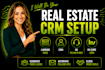 setup lofty CRM, lofty website, lofty smart plan, va follow up boss, kv core CRM