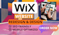 redesign wix website, wix website redesign, wix website design wix design