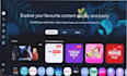 develop iptv app, smart iptv player, ott streaming app with API and admin panel