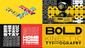 create modern typography animation, kinetic text video, animated text video