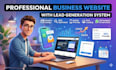 create a pro business website and lead gen system