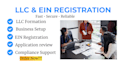 handle llc formation, ein registration and business setup