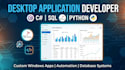 develop custom applications using c python and sql