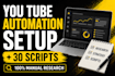 create faceless youtube automation channel and scripts