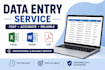 do fast and accurate data entry in excel or word