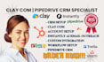 setup clay com instantly ai cold email lead generation pipedrive crm automation
