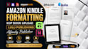 amazon KDP manuscript formatting, lulu publishing, ingramspark book formatting