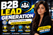 b2b lead generation linkedin leads verified emails