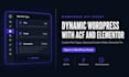 create wordpress website with acf elementor pro and acf custom fields