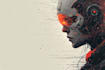 design neon style cyberpunk character art