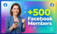 promote new 500 facebook members manually