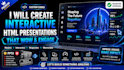 create interactive HTML presentations that wow and engage
