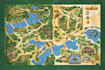 create custom map illustrations with modern and clean style