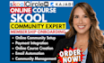 setup skool community skool online course creation skool membership onboarding