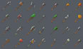 create pixel art icon, pixel asset , items for your game