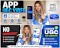 create high converting app ugc video for tiktok ads and marketing