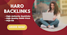 send haro pitches for high DR backlinks