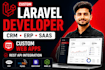 develop custom laravel web application and business website