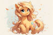 create custom pony character illustration