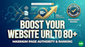 boost your website ahrefs ur 80