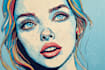 make awesome wpap pop art portrait for you