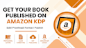 edit, format, and publish your book KDP