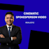 create cinematic spokesperson video