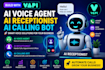 build an ai voice agent, ai receptionist, and ai calling bot using vapi