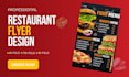 design restaurant flyer food flyer restaurant menu design food poster