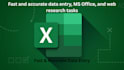 be your data entry and research expert