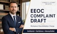 draft your professional eeoc complaint for workplace discrimination