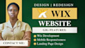 be your wix expert wix partner wix pro wix va do wix website design redesign