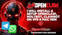 install and setup or fix openclaw, clawbot, moltbot ai automation expert