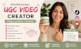 be your ugc content creator, spokesperson, podcaster