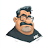 design a cartoon logo character
