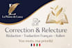 correction, rédaction et traduction de textes fr IT