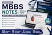 create mbbs exam notes, PPT, and medical books with diagram