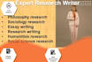 write philosophy and sociology research