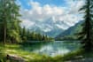 landscape oil painting art